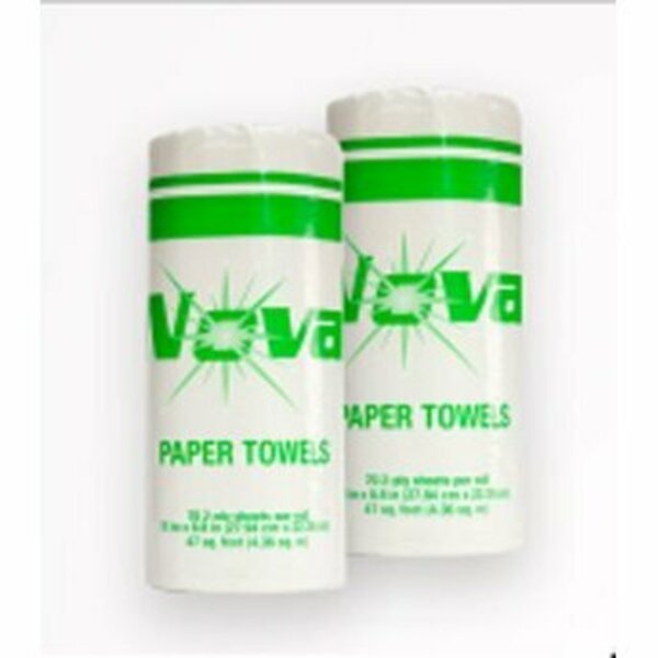Nova Kitchen Roll Towel 2ply 8x11 in. 85 Sheets 30 rolls, 30PK NOVA 3085